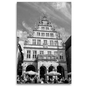 Premium Textil-Leinwand 80 x 120 cm Hoch-Format Historisches Altstadtgebäude | Wandbild, HD-Bild auf Keilrahmen, Fertigbild auf hochwertigem Vlies, Leinwanddruck von kattobello