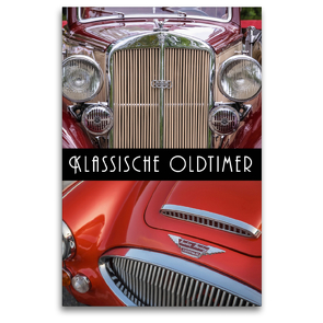 Premium Textil-Leinwand 80 x 120 cm Hoch-Format Klassische Oldtimer | Wandbild, HD-Bild auf Keilrahmen, Fertigbild auf hochwertigem Vlies, Leinwanddruck von Christian Müringer