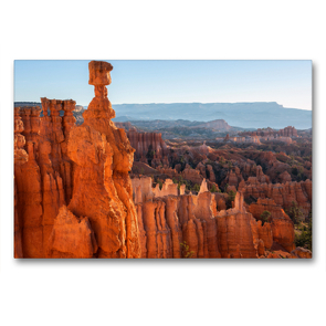 Premium Textil-Leinwand 90 x 60 cm Quer-Format Bryce Canyon Nationalpark, Utah, USA | Wandbild, HD-Bild auf Keilrahmen, Fertigbild auf hochwertigem Vlies, Leinwanddruck von Christian Heeb
