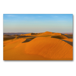 Premium Textil-Leinwand 90 x 60 cm Quer-Format Eine faszinierende Expedition in die Wüste von Oman im Südosten der Arabischen Halbinsel | Wandbild, HD-Bild auf Keilrahmen, Fertigbild auf hochwertigem Vlies, Leinwanddruck von N N
