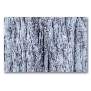 Premium Textil-Leinwand 90 x 60 cm Quer-Format Gletschereis | Wandbild, HD-Bild auf Keilrahmen, Fertigbild auf hochwertigem Vlies, Leinwanddruck von Christian Scheunert