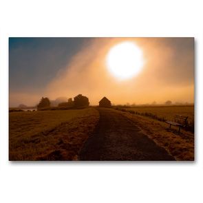 Premium Textil-Leinwand 90 x 60 cm Quer-Format Im Licht der großen Sonne | Wandbild, HD-Bild auf Keilrahmen, Fertigbild auf hochwertigem Vlies, Leinwanddruck von Ulrike Adam