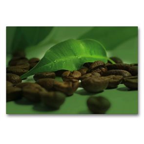 Premium Textil-Leinwand 90 x 60 cm Quer-Format Kaffee Impression | Wandbild, HD-Bild auf Keilrahmen, Fertigbild auf hochwertigem Vlies, Leinwanddruck von Avianaarts Design Fotografie by Tanja Riedel