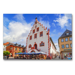 Premium Textil-Leinwand 90 x 60 cm Quer-Format Karlstadt Impressionen | Wandbild, HD-Bild auf Keilrahmen, Fertigbild auf hochwertigem Vlies, Leinwanddruck von Dirk Meutzner