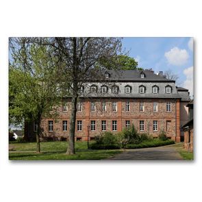 Premium Textil-Leinwand 90 x 60 cm Quer-Format Langenselbolder Schloss | Wandbild, HD-Bild auf Keilrahmen, Fertigbild auf hochwertigem Vlies, Leinwanddruck von Petrus Bodenstaff