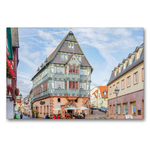 Premium Textil-Leinwand 90 x 60 cm Quer-Format Miltenberg Impressionen | Wandbild, HD-Bild auf Keilrahmen, Fertigbild auf hochwertigem Vlies, Leinwanddruck von Dirk Meutzner