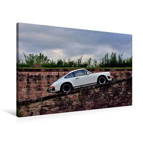 Premium Textil-Leinwand 90 x 60 cm Quer-Format Porsche 911SC – zwei starke Typen | Wandbild, HD-Bild auf Keilrahmen, Fertigbild auf hochwertigem Vlies, Leinwanddruck von Ingo Laue