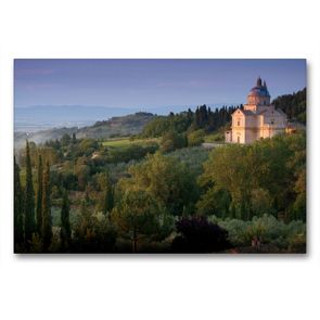 Premium Textil-Leinwand 90 x 60 cm Quer-Format Toscana | Wandbild, HD-Bild auf Keilrahmen, Fertigbild auf hochwertigem Vlies, Leinwanddruck von Rolf Dietz