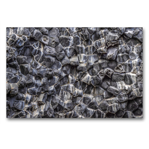 Premium Textil-Leinwand 90 x 60 cm Quer-Format Wabenfels | Wandbild, HD-Bild auf Keilrahmen, Fertigbild auf hochwertigem Vlies, Leinwanddruck von Christian Scheunert