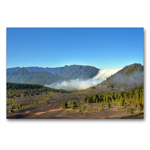 Premium Textil-Leinwand 900 x 600 cm Quer-Format Wolkenwasserfall | Wandbild, HD-Bild auf Keilrahmen, Fertigbild auf hochwertigem Vlies, Leinwanddruck von N N