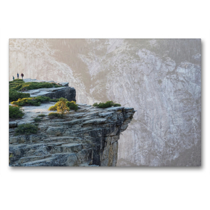 Premium Textil-Leinwand 90 x 60 cm Quer-Format Yosemite Nationalpark | Wandbild, HD-Bild auf Keilrahmen, Fertigbild auf hochwertigem Vlies, Leinwanddruck von Franziska Hoppe