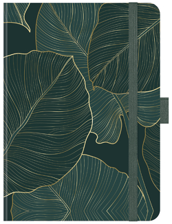 Premium Timer Midi „Palm Leaves“ 2024 von Korsch Verlag