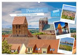 Prenzlau – Stadt im Herzen der Uckermark (Wandkalender 2024 DIN A2 quer), CALVENDO Monatskalender von Grellmann,  Tilo