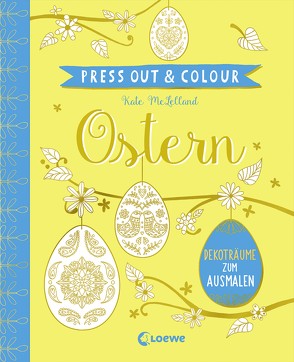 Press Out & Colour – Ostern von McLelland,  Kate