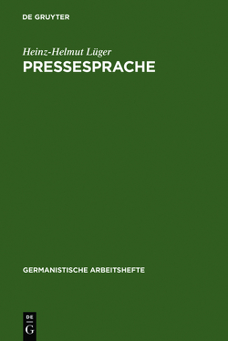 Pressesprache von Lüger,  Heinz-Helmut