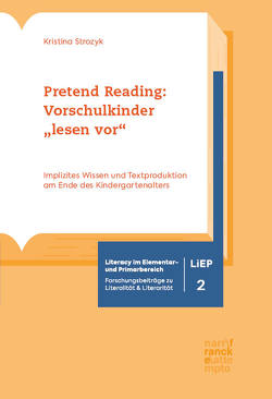 Pretend Reading: Vorschulkinder ‚lesen vor‘ von Strozyk,  Kristina