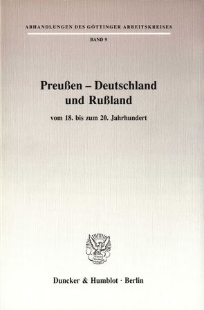 Preußen – Deutschland und Rußland