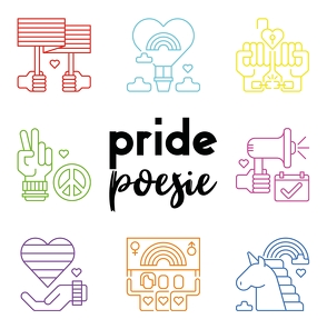 Pride-Poesie von Abrahamsson,  Simone, Becker,  Eva, Benke,  Samuel, Brill,  Clara, Elble,  Lena, Fürbach,  Jasmin, Gerlach,  Gerit Virginia Ariel, Glöckler,  Lisa, Hölscher,  Stefan, Hundt,  Mathias, Kloß,  Friedrich, Körber,  Johanna, Kosanke,  Elias, Kraft,  A., Kray,  Lydia, Leaf,  Leah, Lemm,  Johannes, Lütt,  Inge, Martins,  Frida Adriana, Mommertz,  Michelle, Schablewski,  Frank, Sinnnix, Wareka,  Michaela, Wolkenfeld,  Gabriel, Wolkner,  Martin, Zgonjanin,  Michael