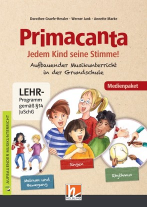 Primacanta. Medienpaket (Audio-CD und DVD+) von Graefe-Hessler,  Dorothee, Jank,  Werner, Marke,  Annette