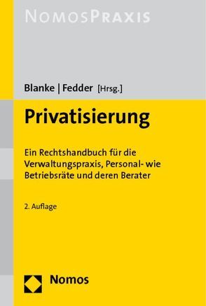 Privatisierung von Blanke,  Thomas, Fedder,  Sebastian