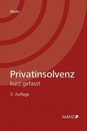 Privatinsolvenz von Mohr,  Franz