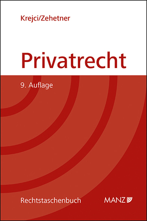Privatrecht von Krejci,  Heinz, Zehetner,  Jörg