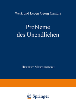 Probleme des Unendlichen von Meschkowski,  Herbert