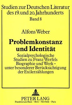 Problemkonstanz und Identität von Weber,  Alfons