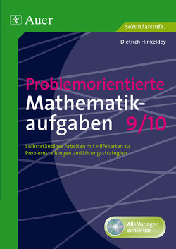 Problemorientierte Mathematikaufgaben 9/10 von Hinkeldey,  Dietrich