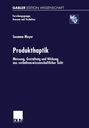 Produkthaptik von Meyer,  Susanna