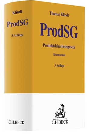 Produktsicherheitsgesetz ProdSG von Kapoor,  Arun, Klindt,  Thomas, Schucht,  Carsten, Wende,  Susanne