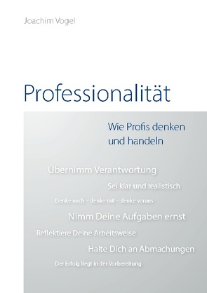 Professionalität von Vogel,  Joachim