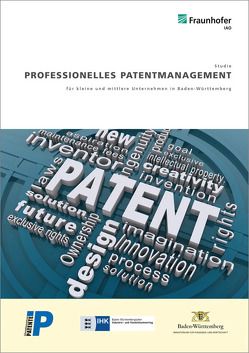 Professionelles Patentmanagement für kleine und mittlere Unternehmen in Baden-Württemberg. von Appel,  Helmut, Ardilio,  Antonino, Bauer,  Wilhelm, Fischer,  Thomas