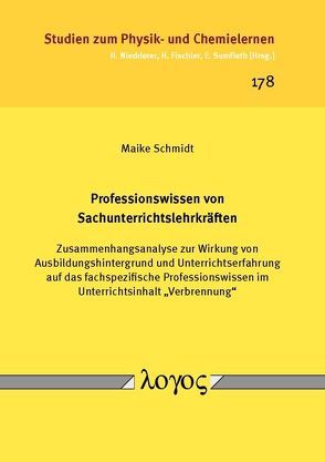 Professionswissen von Sachunterrichtslehrkräften von Schmidt,  Maike