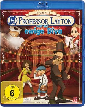 Professor Layton und die ewige Diva – Blu-Ray von Hashimoto,  Masakazu