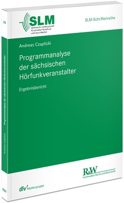 Programmanalyse der sächsischen Hörfunkveranstalter von Czaplicki,  Andreas