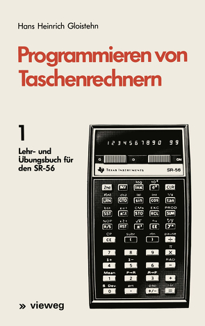 Programmieren von Taschenrechnern von Gloistehn,  Hans Heinrich