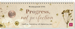 Progress, not perfection – Wochenplaner 2024 von Link,  Janina
