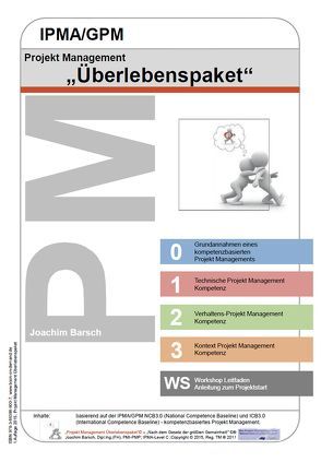 Projekt Management IPMA/GPM Überlebenspaket von Barsch,  Joachim