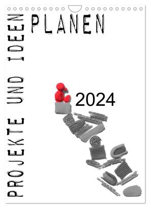 Projekte und Ideen planen (Wandkalender 2024 DIN A4 hoch), CALVENDO Monatskalender von Koepp,  Verena