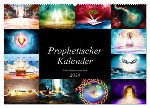 Prophetischer Kalender: Bilder einer anderen Welt (Wandkalender 2024 DIN A2 quer), CALVENDO Monatskalender von Glimm,  Simon