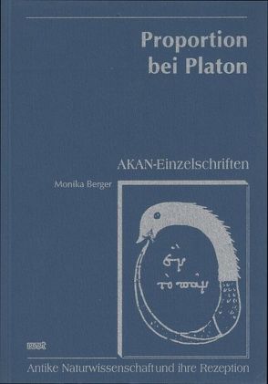 Proportion bei Platon von Berger,  Monika