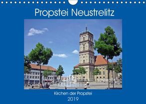 Propstei Neustrelitz – Kirchen der Propstei (Wandkalender 2019 DIN A4 quer) von Mellentin,  Andreas