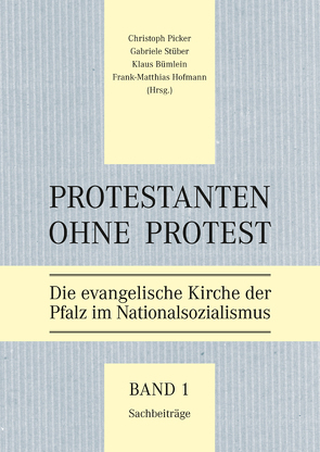 Protestanten ohne Protest von Bümlein, Hofmann, Picker, Stüber