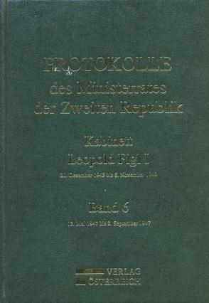 Protokolle des Ministerrates der Zweiten Republik, Kabinett Leopold Figl I von Enderle-Burcel,  Gertrude, Jerabek,  Rudolf