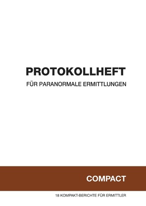 Protokollheft für paranormale Ermittlungen von Dürr,  Stephan