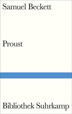 Proust von Beckett,  Samuel, Schimmang,  Jochen