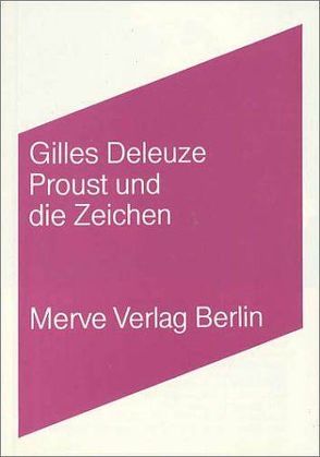 Proust und die Zeichen von Beese,  Henriette, Deleuze,  Gilles