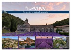 Provence, der sinnliche Süden Frankreichs (Wandkalender 2024 DIN A2 quer), CALVENDO Monatskalender von Kruse,  Joana