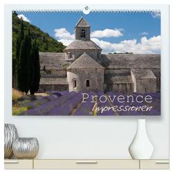 Provence Impressionen (hochwertiger Premium Wandkalender 2024 DIN A2 quer), Kunstdruck in Hochglanz von ledieS,  Katja